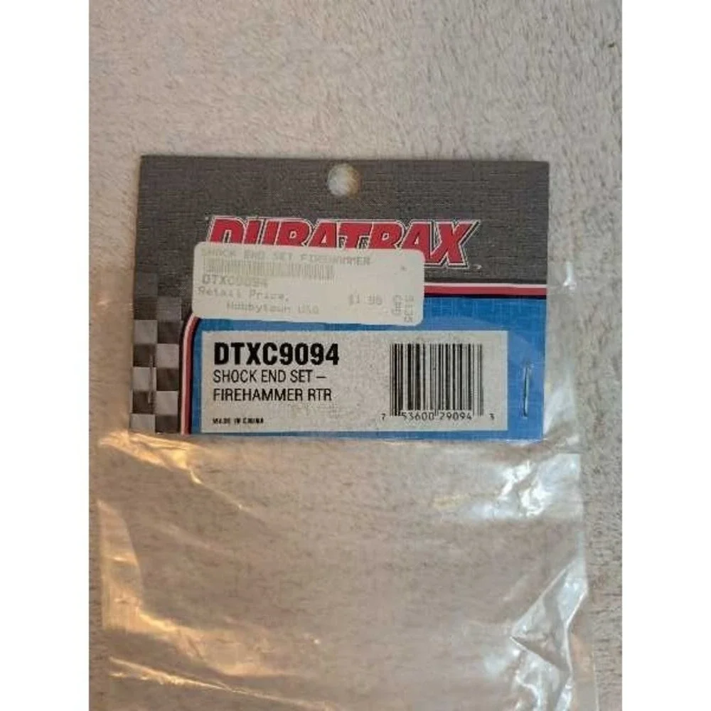 Duratrax DTXC9094 Shock‎ End Set Firehammer RTR RC Car Part New